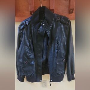 Beverly Hills Polo Club Black Bomber Jacket